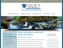 Tablet Screenshot of jmersereaulaw.com